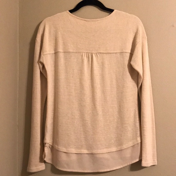 Sanctuary Cream Sweater Blouse - Picture 5 of 5